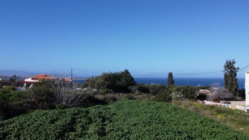 Chorafakia Kreta, Chorafakia: Grundstück mit Meerblick in Akrotiri zu verkaufen Grundstück kaufen